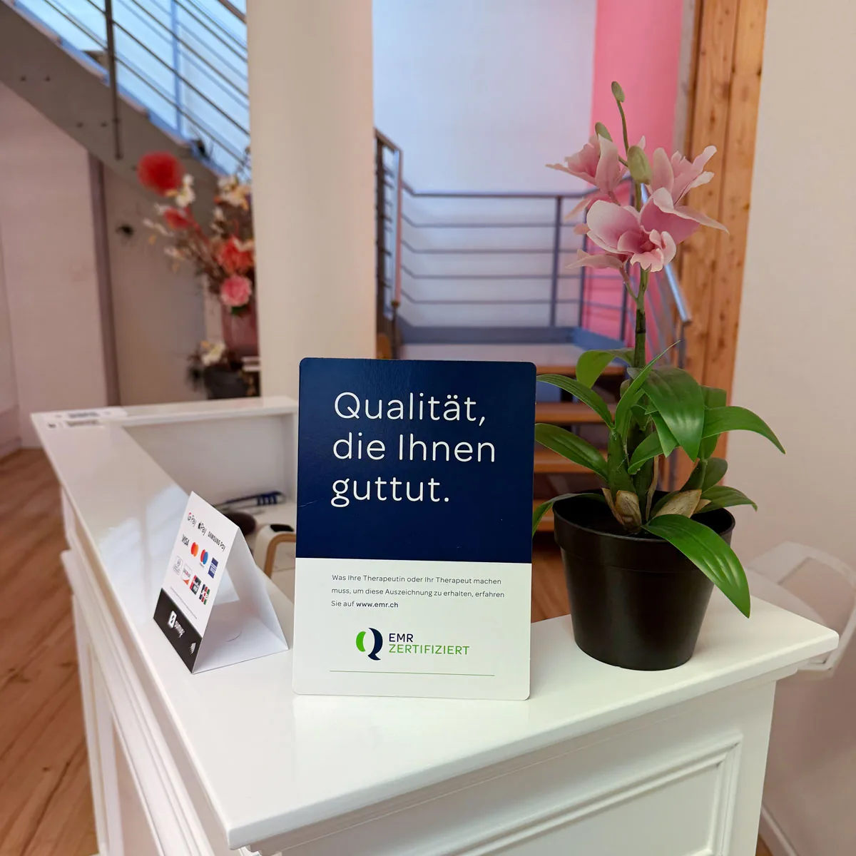 Behandlungsraum im Massage Zentrum Wittenbach