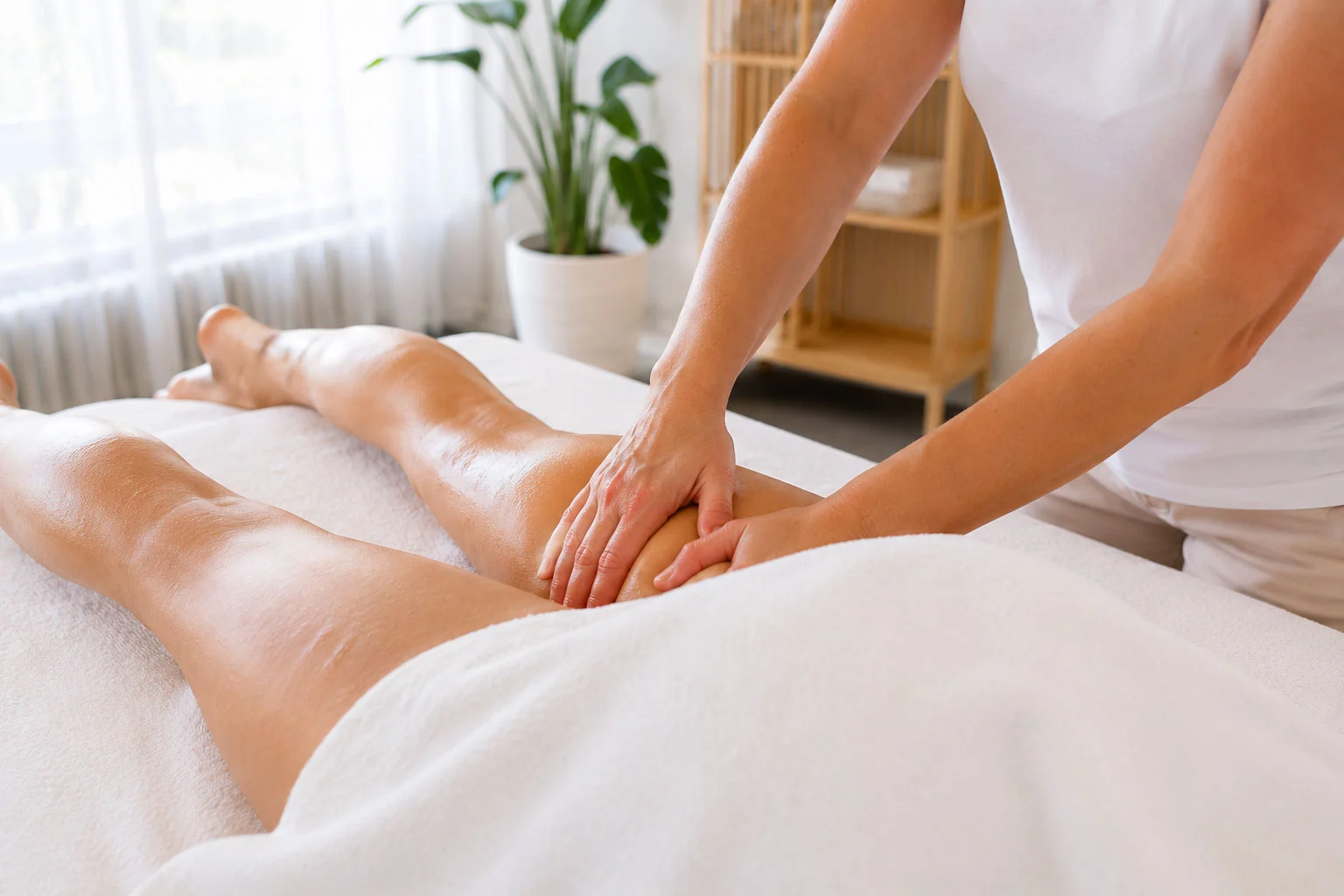 Lymphdrainage in Wittenbach mit sanften Griffen