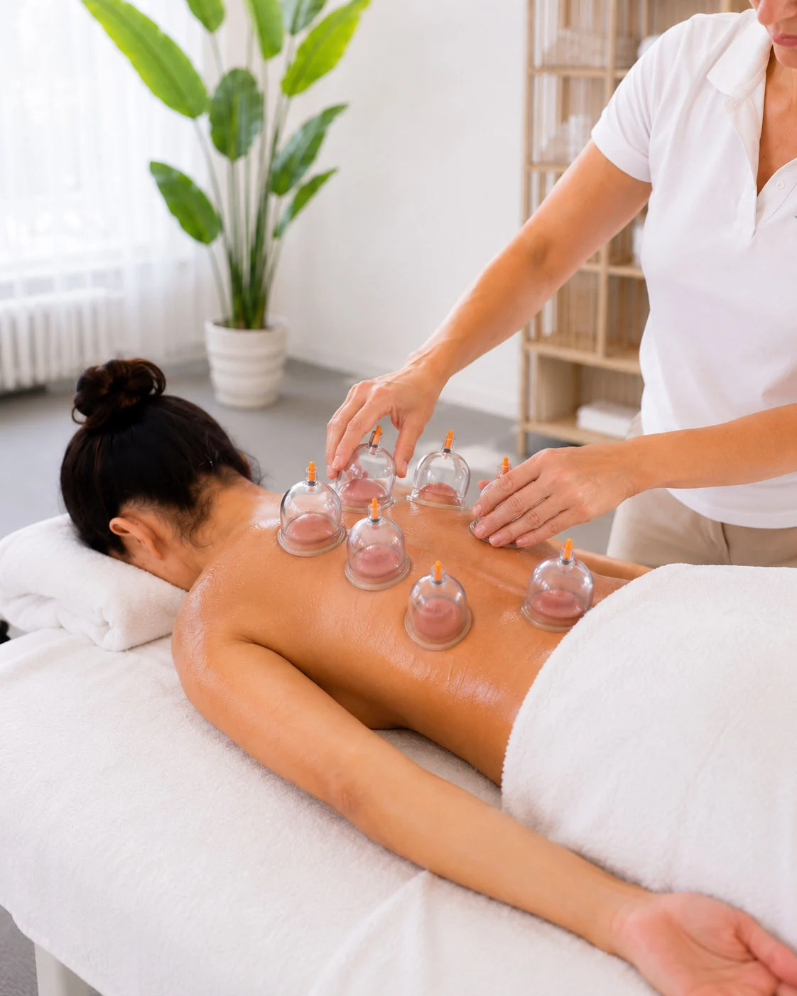 Schröpfen im Massage Zentrum Wittenbach